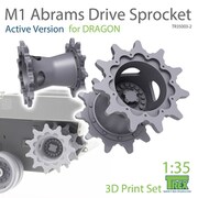 TR35003-2 1/35 M1エイブラムス用 起動輪セットA 現行型 ドラゴン用 [プラモデル用パーツ]