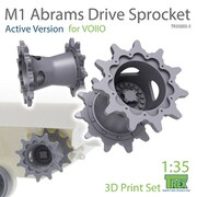 TR35003-3 1/35 M1エイブラムス用 起動輪セットA 現行型 ボイオ用 [プラモデル用パーツ]
