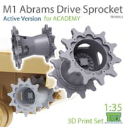 TR35003-5 1/35 M1エイブラムス用 起動輪セットA 現行型 アカデミー用 [プラモデル用パーツ]