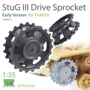 TR35007-2 1/35 III号突撃砲用 起動輪セット 初期型 タミヤ用 [プラモデル用パーツ]