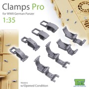 TR35015 1/35 WWII ドイツ用クランプ各型混合セット [プラモデル用パーツ]