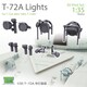 TR35042 1/35 ロシア T-72A用 ヘッドライト/方向指示器セット [プラモデル用パーツ]