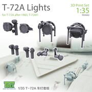TR35042 1/35 ロシア T-72A用 ヘッドライト/方向指示器セット [プラモデル用パーツ]