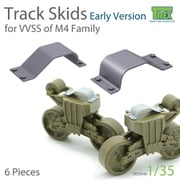 TR35046 1/35 M4戦車系VVSSサス用履帯スキッド初期型セット [プラモデル用パーツ]