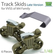 TR48003 1/48 M4戦車系VVSSサス用 履帯スキッド後期型セット [プラモデル用パーツ]