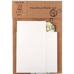 ミニチュアブックキット スクエア バニラM 580-06582000
