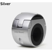サイクル用スマホマウント 本体＋付属品 LOOPMOUNT Silver