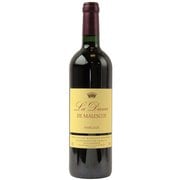 シャトー・ラ・ダム・ド・マレスコ 2014 13.5度 750ml フランス・ボルドー [赤ワイン]