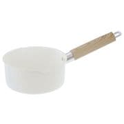 セラミック IH 雪平鍋 16cm スノーホワイト デイズセラティ ND-6751