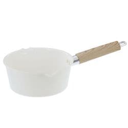 セラミック IH 雪平鍋 18cm スノーホワイト デイズセラティ ND-6752