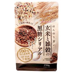 9648 玄米と雑穀の黒糖シリアル 250g