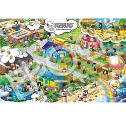 12-516s PEANUTS スヌーピーイマジナリーワールド [ジグソーパズル 1000ピース（完成サイズ：50×75cm）]