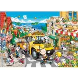 54-220s PEANUTS ハッピースクールバス [ジグソーパズル スーパースモール 2000ピース（完成サイズ：38×53cm）]