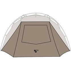 グラマーシェルタードアー GLAMOUR SHELTER DOOR MGSH-GS200-DO0 M GRAY [アウトドア シェルター アクセサリ]