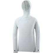 ホールガーメントワッフル ウール フーディー WAFFLE WOOL HD M MIV01904 GREY HEATHER 4809 XS/Sサイズ(日本：S-Mサイズ) [アウトドア カットソー メンズ]