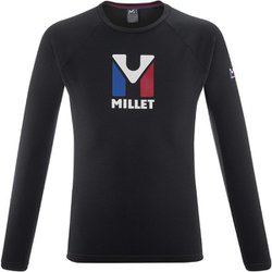 MILLET ミレー 半袖Tシャツ ウールボーダー グレー レディースS 新品