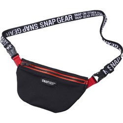 サコッシュ レッドzip SNP-200-003 [アウトドア サコッシュ]
