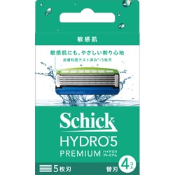 ハイドロ5プレミアム 敏感肌 替刃 4個入り