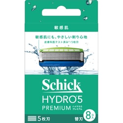 ヨドバシ.com - シック ハイドロ ハイドロ5プレミアム 敏感肌 替刃 8個入り 通販【全品無料配達】