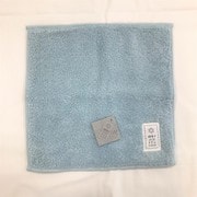 ベルベットカラー タオルチーフ ライトブルー