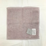 ベルベットカラー タオルチーフ ピンク