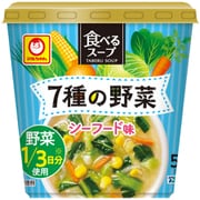 食べるスープ 7種の野菜 シーフード味 15g