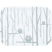 トレイ角小 HUHUU フクロウ グレー 20×27cm S103T