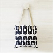 バッグ KUUSI もみの木 ブラック 32×60cm S428B