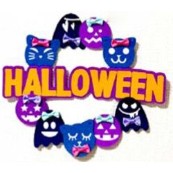 ガーランド B HALLOWEEN [パーティーグッズ]