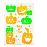ぬのぺたシール 1 TRICK PUMPKIN [パーティーグッズ]