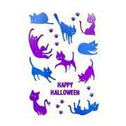 ぬのぺたシール 2 HALLOWEEN CATS [パーティーグッズ]