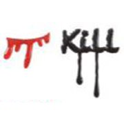 フェイスシール リアル涙シリーズ KILL [パーティーグッズ]