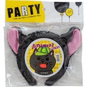 animal カチューシャ クロねこ [パーティーグッズ]