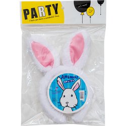 animal カチューシャ シロうさぎ [パーティーグッズ]