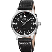 メンズ ブラックレザー ブラック 並行輸入品 2年保証 M1-37-44-LB