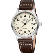 メンズ ブラウンレザー クリーム 並行輸入品 2年保証 M1-37-37-LB