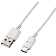 USB Type-Cケーブル 極細 2.0m ホワイト MPA-ACX20WH2