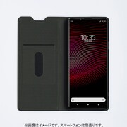 77-83403 [プレミアムスリムウォレットケース for Xperia 1 III ブラック]