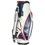ADMG1BC1 トリコロール [カートキャディバッグ レンチキュラー 9型（46インチ対応）]