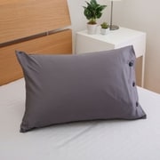 22403-60145/944DGY [Ethicalware ピロケース M グロッシーサテン ダークグレー]