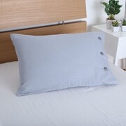 Ethicalware ピロケース M ペールガーゼ ブルー 22403-60340/301B