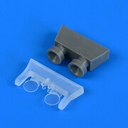 QIC48982 1/48 ディティールアップパーツ MiG-15 着陸灯 （ブロンコ用） [プラモデル用パーツ]