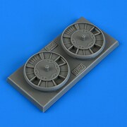 QIC72662 1/72 ディティールアップパーツ Ju88A-4 ラジエーター 2個入 （レベル用） [プラモデル用パーツ]