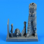 ARB320153 1/32 ミリタリーフィギュア 現用米海軍パイロット （立姿勢） [組立式プラスチックモデル]
