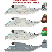 CD48211 1/48 エアクラフト用デカール CV-22/MV22 オスプレイ パート2 [プラモデル用品]