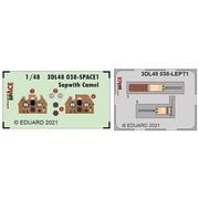 EDU3DL48038 1/48 スペース シリーズ ソッピース キャメル 内装3Dデカール w/エッチングパーツセット （エデュアルド用） [プラモデル用品]