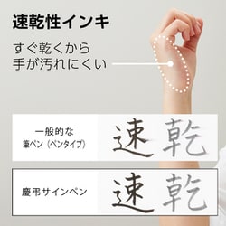 ヨドバシ.com - ぺんてる Pentel 速乾慶弔サインペン XSESWPD30