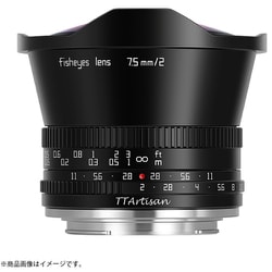 7.5mm f/2 M43 （B） [TTArtisan 7.5mm f/2 C Fisheye マイクロフォーサーズ ブラック 単焦点 魚眼レンズ]