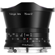 7.5mm f/2 Z （B） [TTArtisan 7.5mm f/2 C Fisheye ニコンZマウント・APS-C ブラック 単焦点 魚眼レンズ]