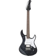 エレキギター トランスルーセントブラック PACIFICA212VQM TBL